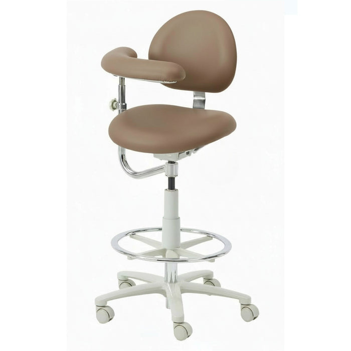 Brewer 3355BR Dental Assistant Stool - Right Support