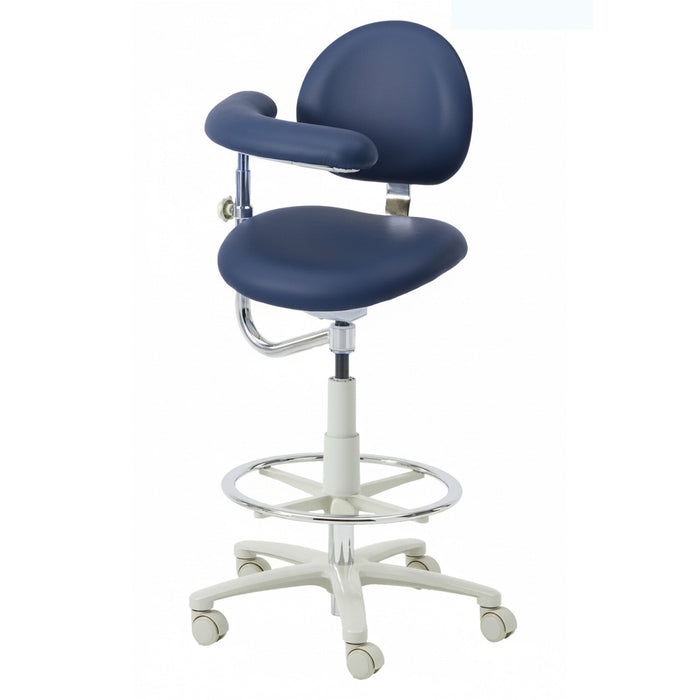 Brewer 3355BR Dental Assistant Stool - Right Support