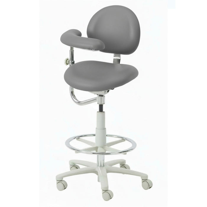 Brewer 3355BR Dental Assistant Stool - Right Support