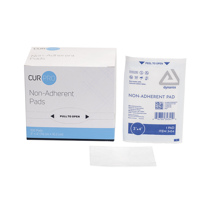 Dynarex Non-Adherent Pads - Sterile - 3434