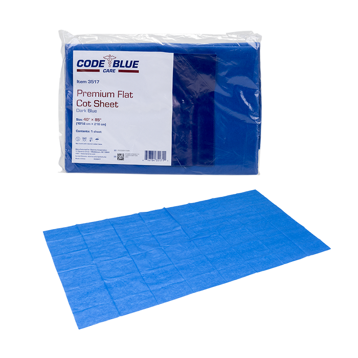 Dynarex Premium Flat Cot Sheet - 3517