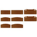 Drive Medical Long Term Care Bed Ends with Staff Control — 35BWBE-A-SC05