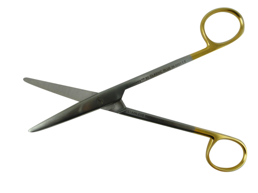 Aspen Surgical Scissors, Mayo, Straight, TC, 6 3/4 in