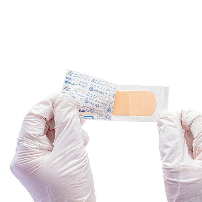 Dynarex Sheer Plastic Adhesive Bandages - Sterile