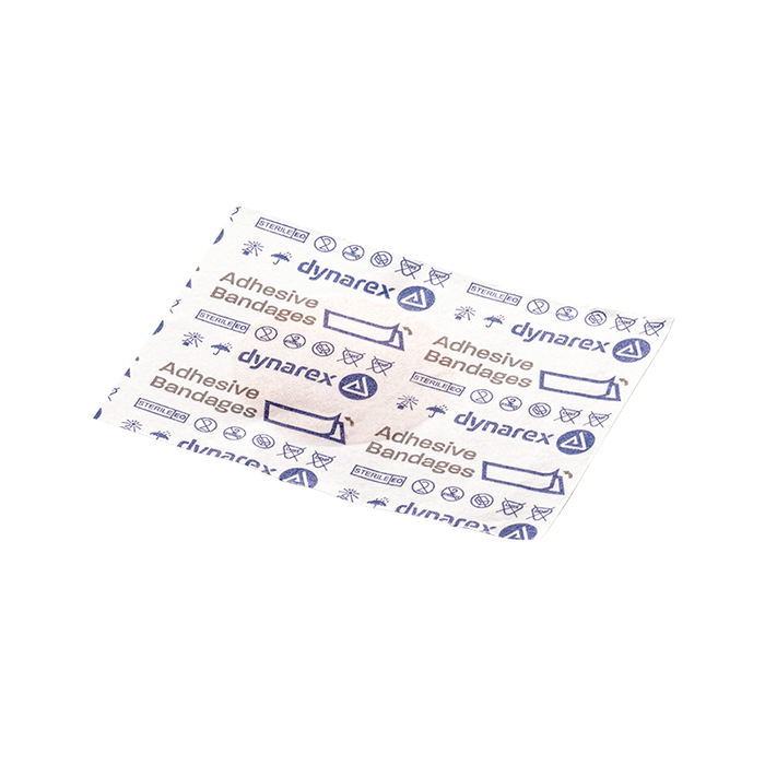 Dynarex Sheer Plastic Adhesive Bandages - Sterile