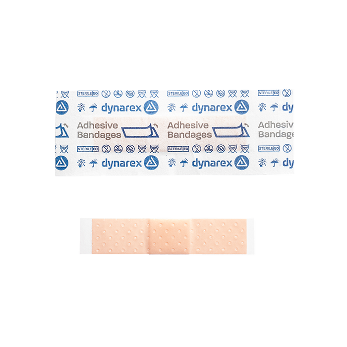Dynarex Sheer Plastic Adhesive Bandages - Sterile