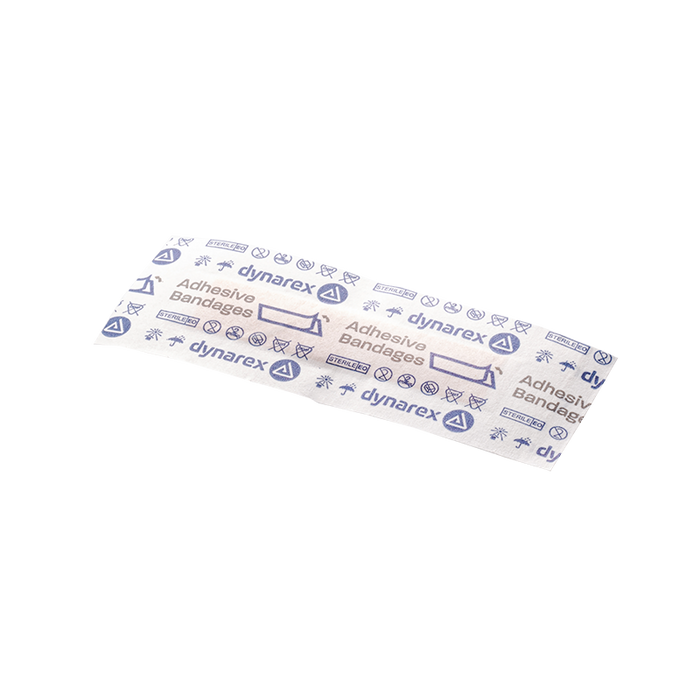 Dynarex Sheer Plastic Adhesive Bandages - Sterile