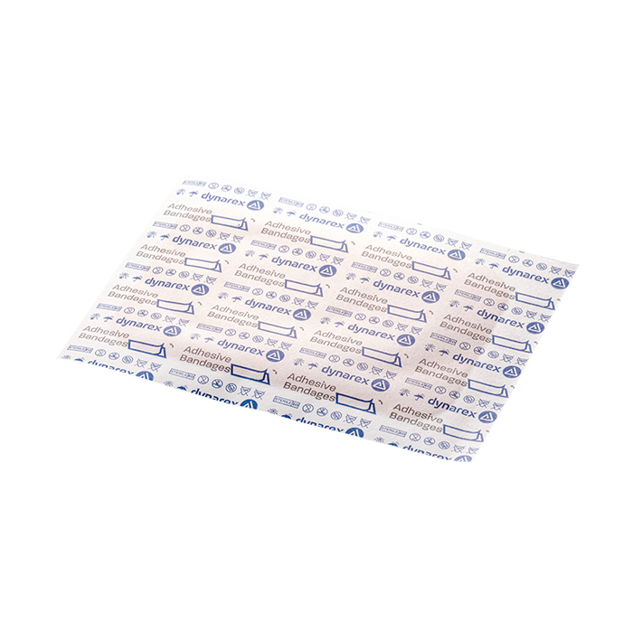 Dynarex Sheer Plastic Adhesive Bandages - Sterile