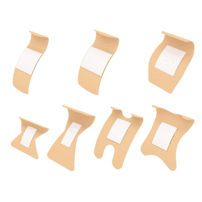 Dynarex DynaSafety Adhesive Fabric Bandages - Z-DS_AD_FAB_BDG_S