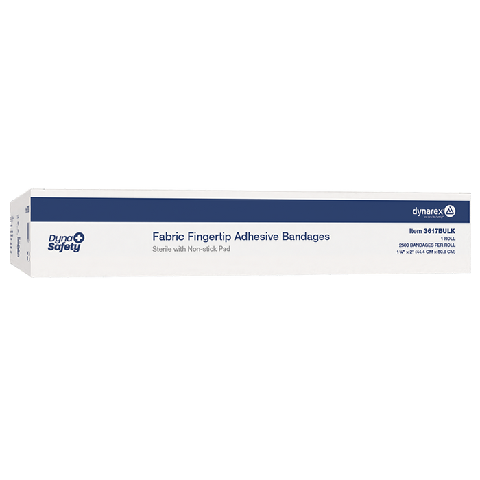 Dynarex Flexible Fabric Adhesive Bandages - Sterile