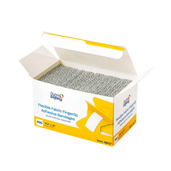 Dynarex Flexible Fabric Adhesive Bandages - Sterile