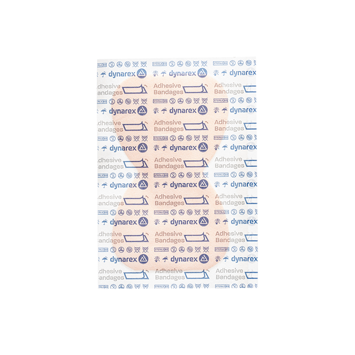 Dynarex Flexible Fabric Adhesive Bandages - Sterile