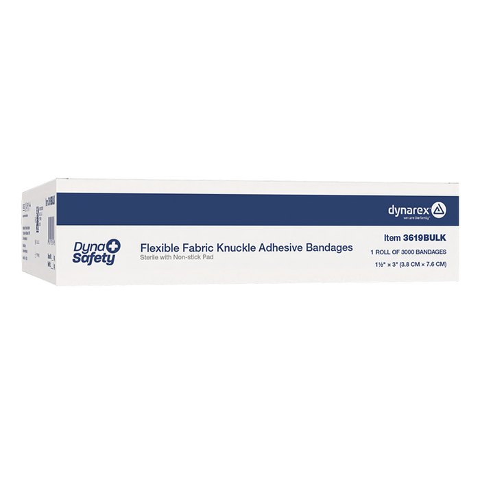 Dynarex Flexible Fabric Adhesive Bandages - Sterile