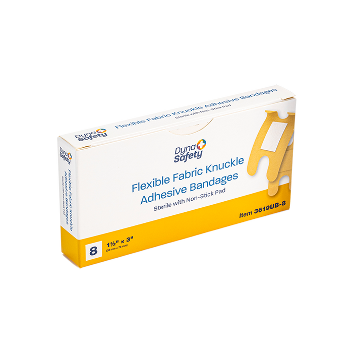 Dynarex Flexible Fabric Adhesive Bandages - Sterile