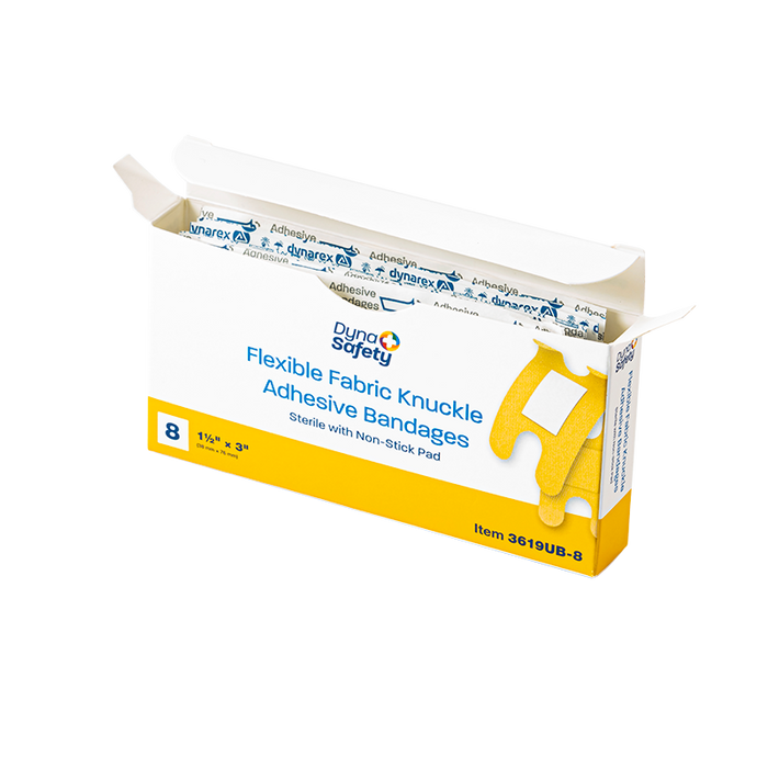 Dynarex Flexible Fabric Adhesive Bandages - Sterile