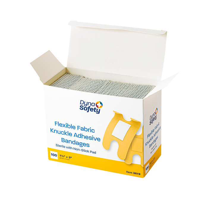 Dynarex Flexible Fabric Adhesive Bandages - Sterile