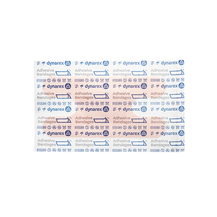 Dynarex Flexible Fabric Adhesive Bandages - Sterile