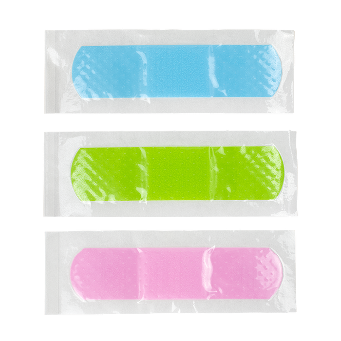 Dynarex Adhesive Plastic NEON Bandages (3630)