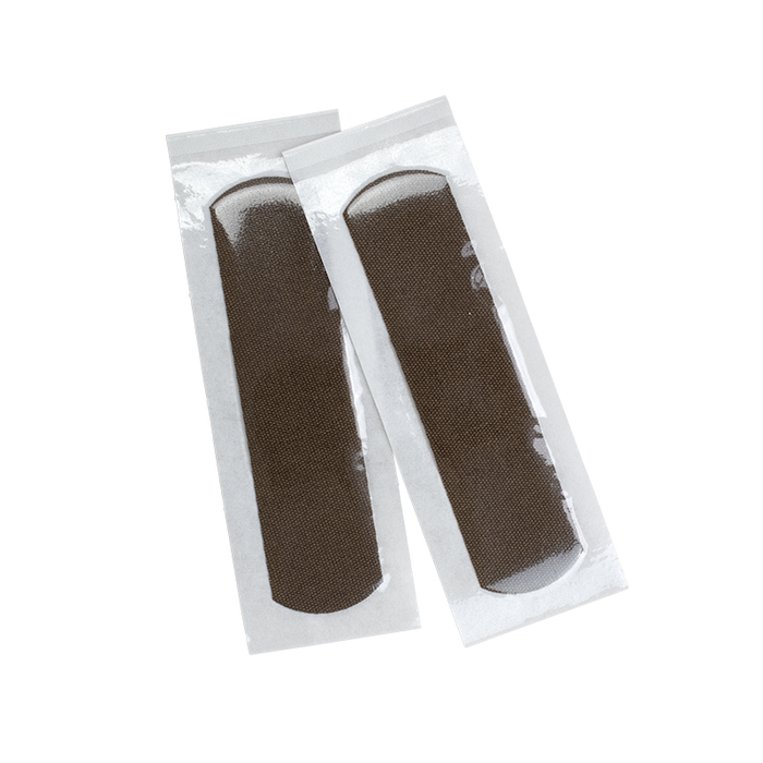 Dynarex ColorFit Adhesive Fabric Bandages - Dark Brown