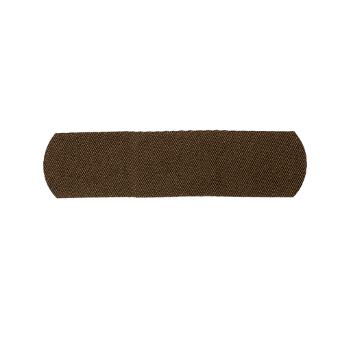 Dynarex ColorFit Adhesive Fabric Bandages - Dark Brown