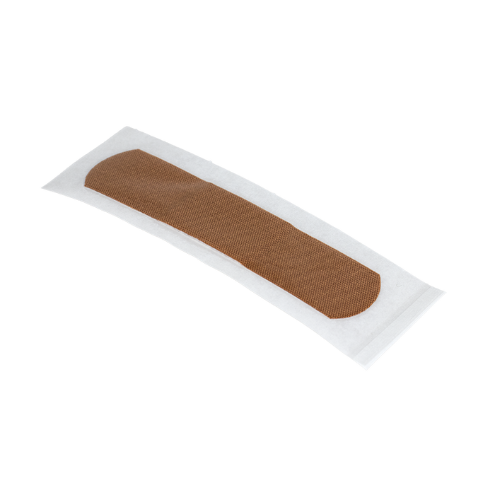 Dynarex ColorFit Adhesive Fabric Bandages - Dark Brown
