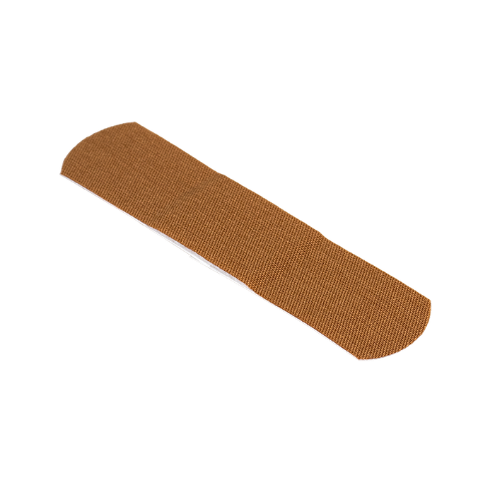 Dynarex ColorFit Adhesive Fabric Bandages - Dark Brown
