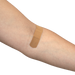 Dynarex ColorFit Adhesive Fabric Bandages - Dark Brown