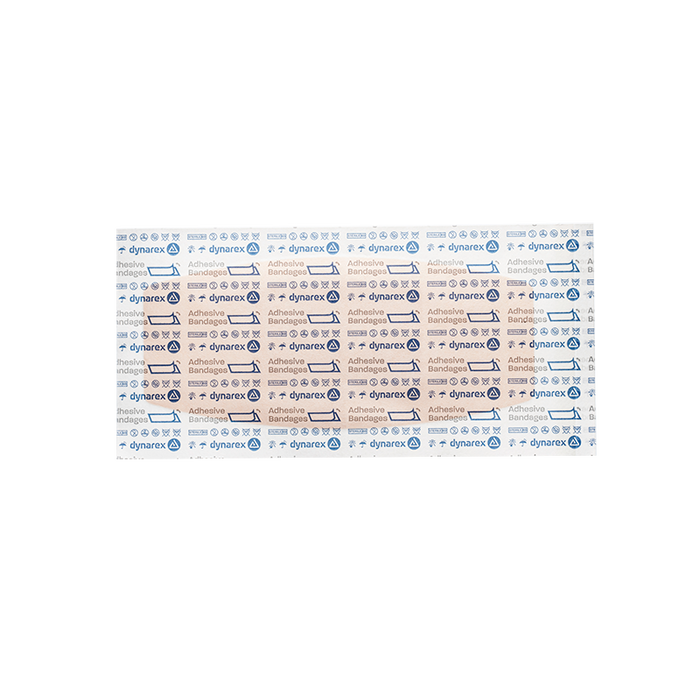 Dynarex Sheer Plastic Adhesive Bandages - Sterile