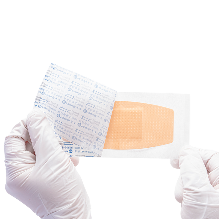 Dynarex Sheer Plastic Adhesive Bandages - Sterile