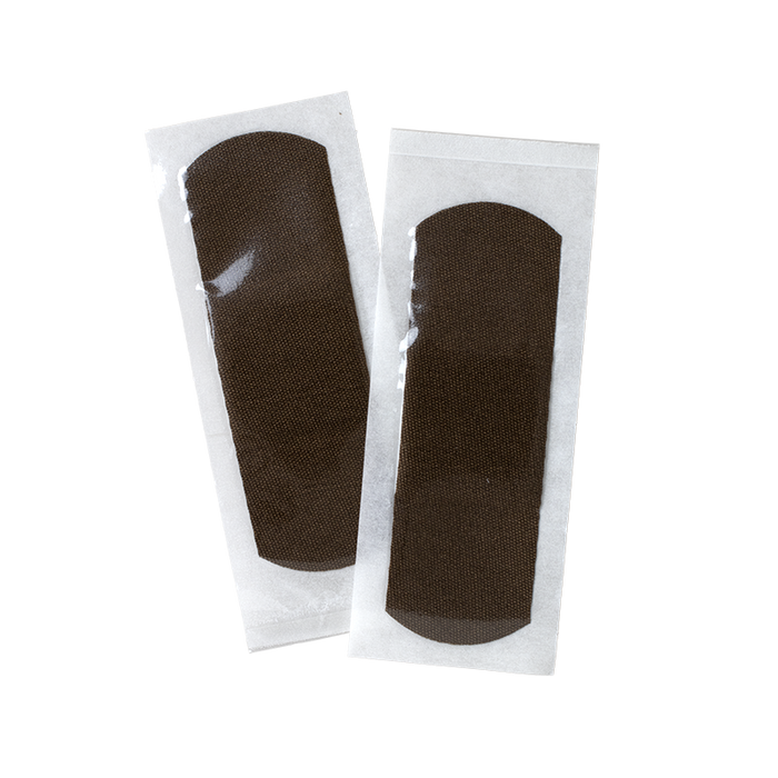 Dynarex ColorFit Adhesive Fabric Bandages - Dark Brown
