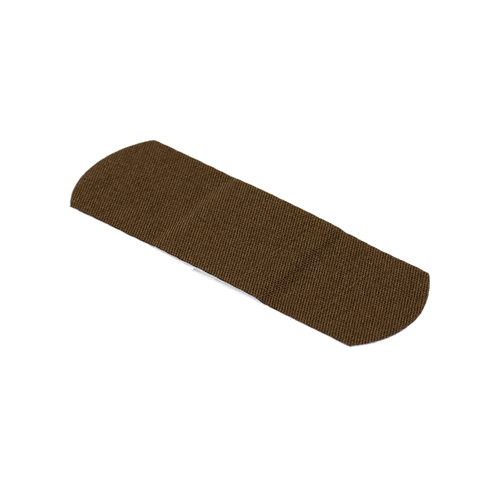 Dynarex ColorFit Adhesive Fabric Bandages - Dark Brown