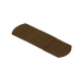 Dynarex ColorFit Adhesive Fabric Bandages - Dark Brown