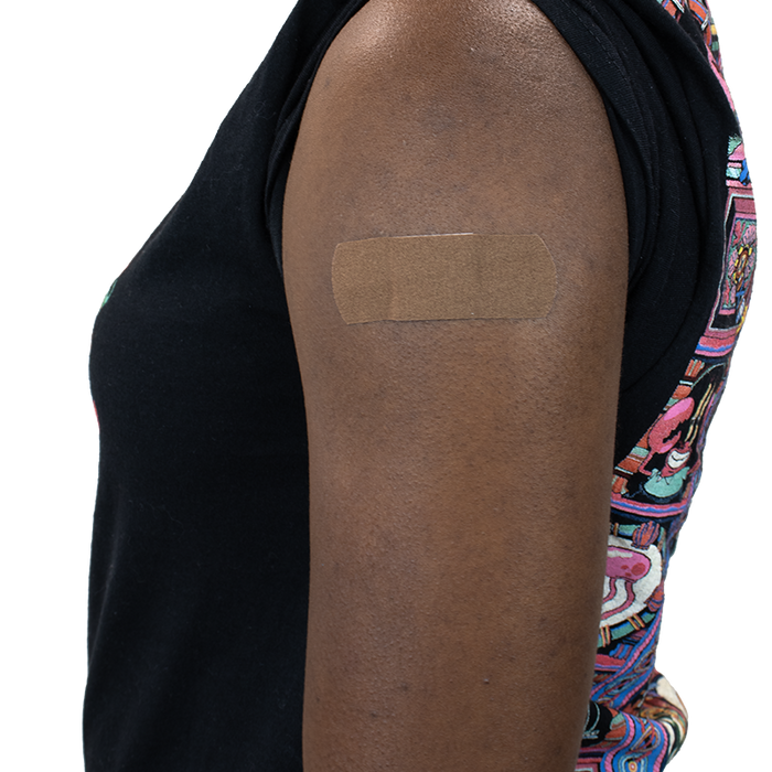 Dynarex ColorFit Adhesive Fabric Bandages - Dark Brown