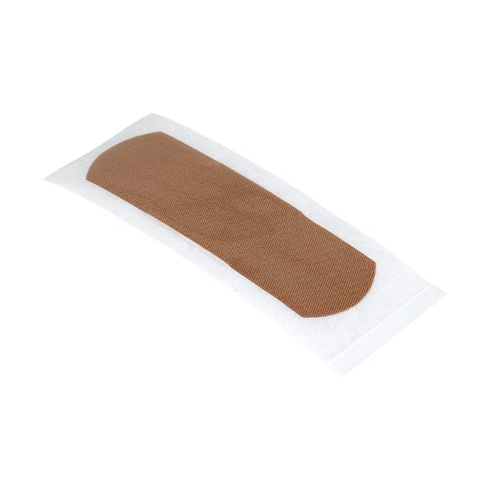 Dynarex ColorFit Adhesive Fabric Bandages - Dark Brown