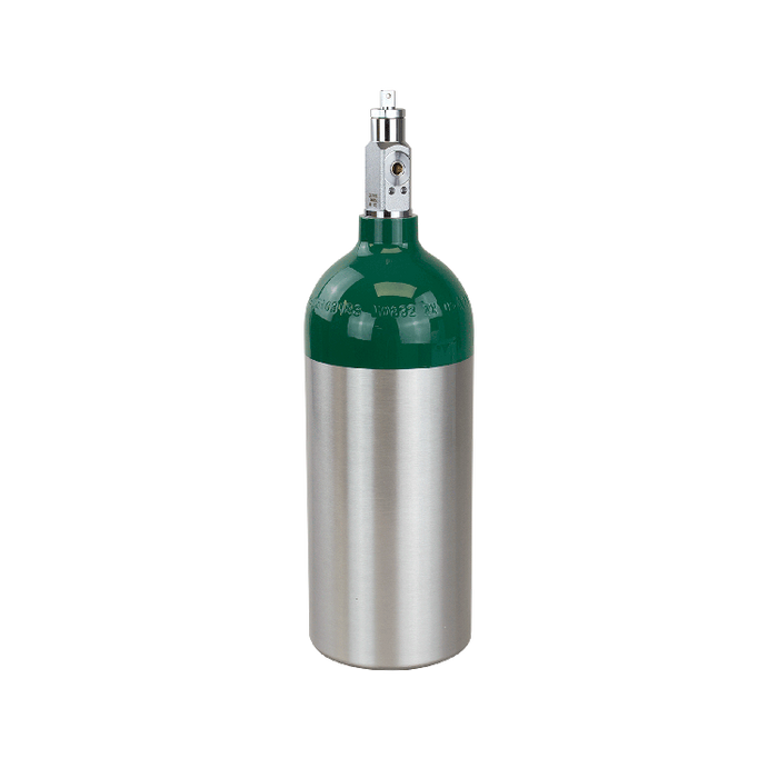 Dynarex M9 Oxygen C-Cylinder CGA870 Post Valve 36392
