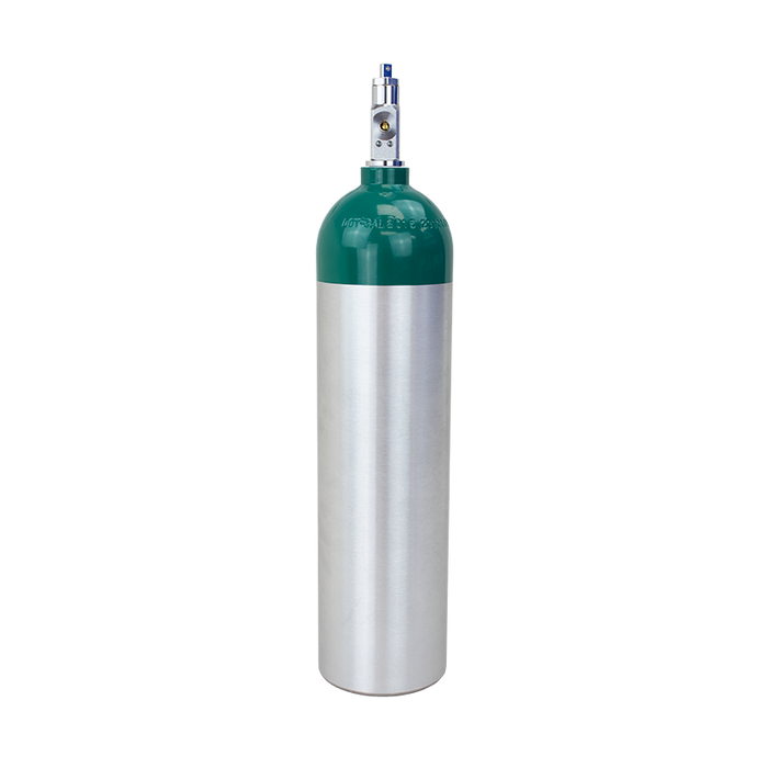 Dynarex M15 Oxygen D-Cylinder CGA870 Post Valve 36394