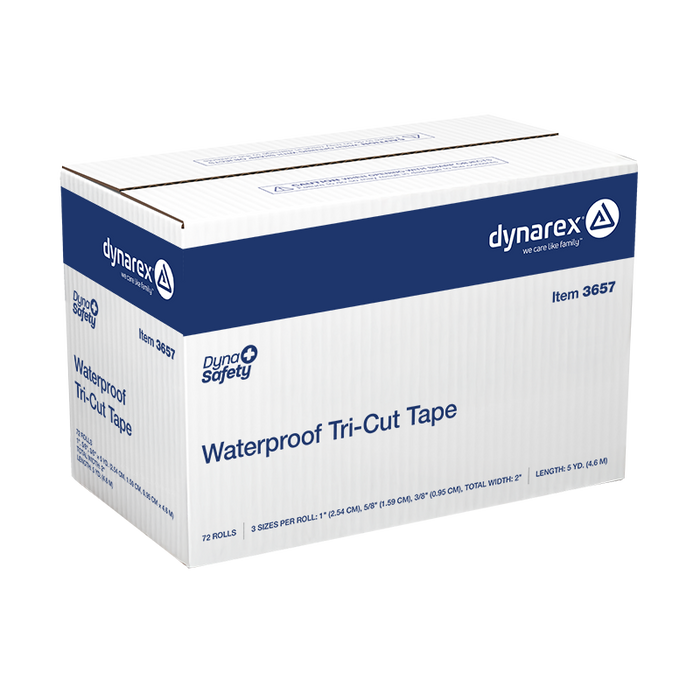 Dynarex Waterproof Tri-Cut Tape