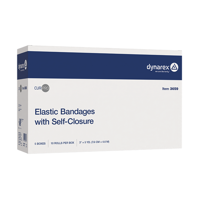 Dynarex Elastic Bandages - Clip & Self Closure