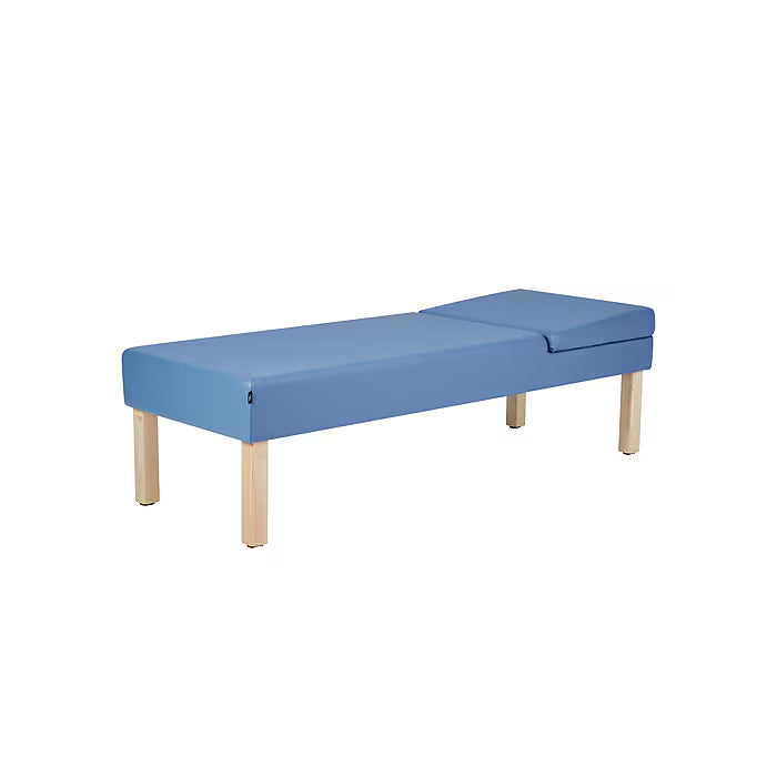 Viva Comfort Lucas Therapy Treatment Recovery Couch with Adjustable Backrest, Blue (ADI996-11-BLU-MK)