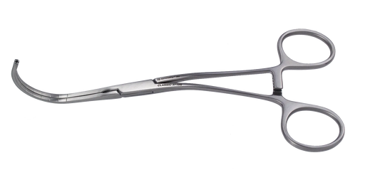Aspen Surgical Clamp, Cooley, Acute Curved, Medium, 165 mm