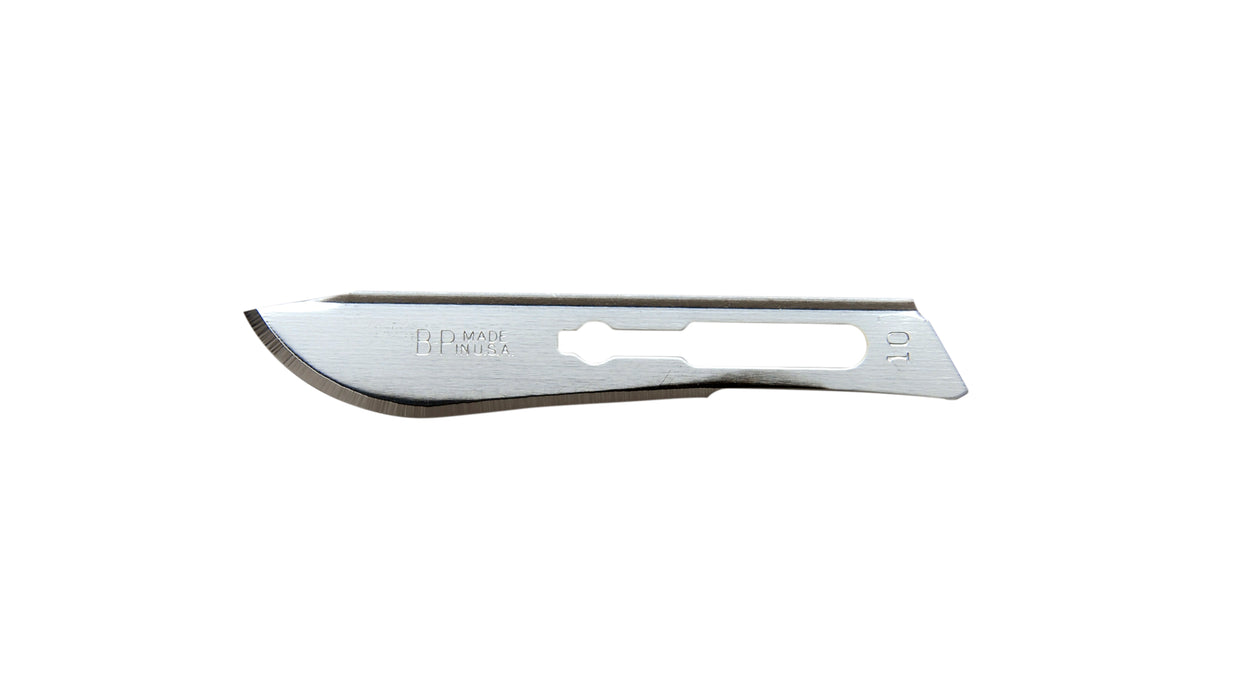 Aspen Surgical Bard-Parker® SafetyLock™ Carbon Rib-Back® Blades - 10