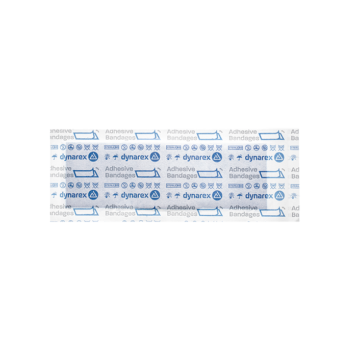 Dynarex Blue Metal Detectable Woven Bandages