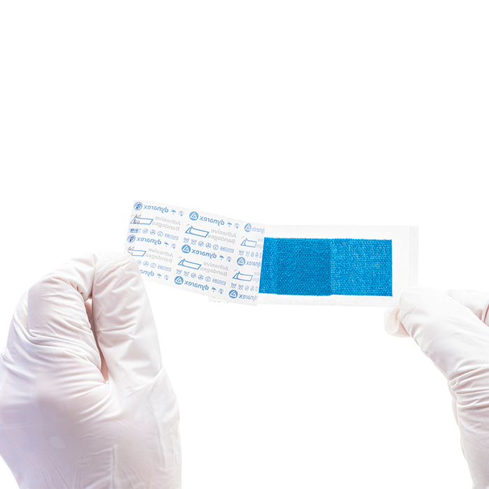 Dynarex Blue Metal Detectable Woven Bandages