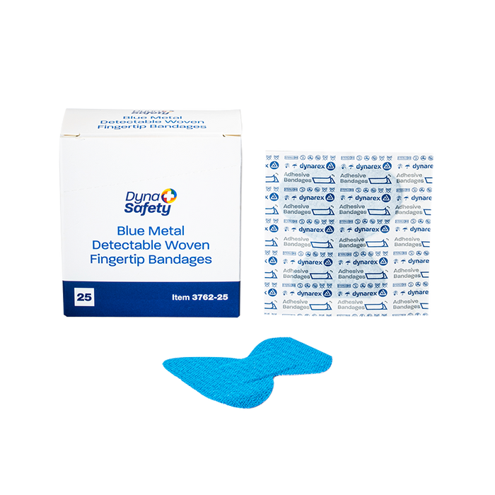 Dynarex Blue Metal Detectable Woven Bandages