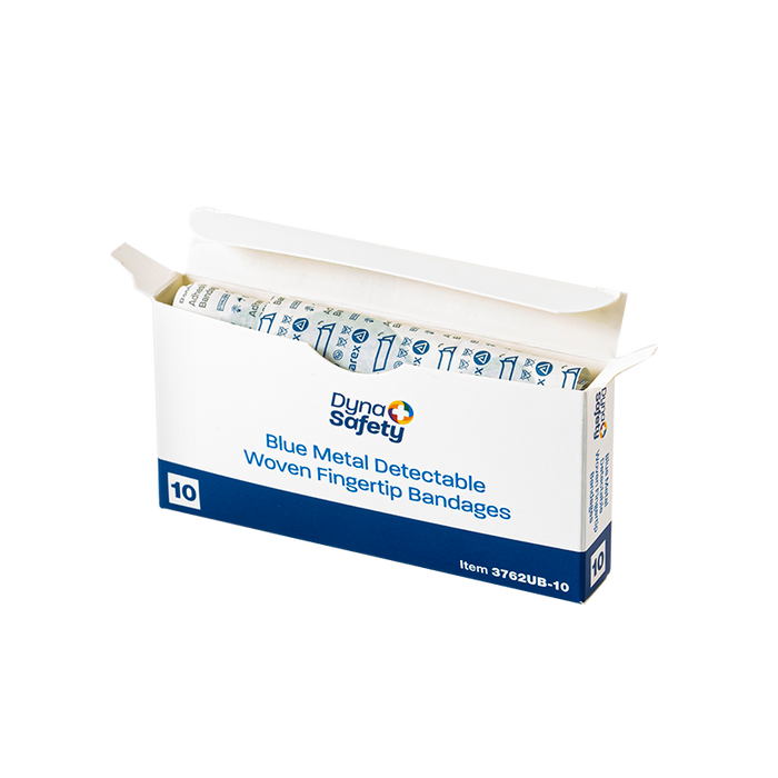 Dynarex Blue Metal Detectable Woven Bandages