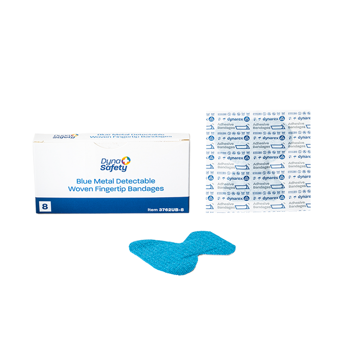Dynarex Blue Metal Detectable Woven Bandages