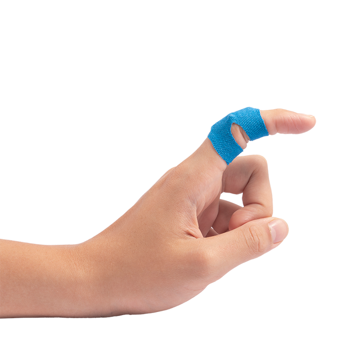 Dynarex Blue Metal Detectable Woven Bandages