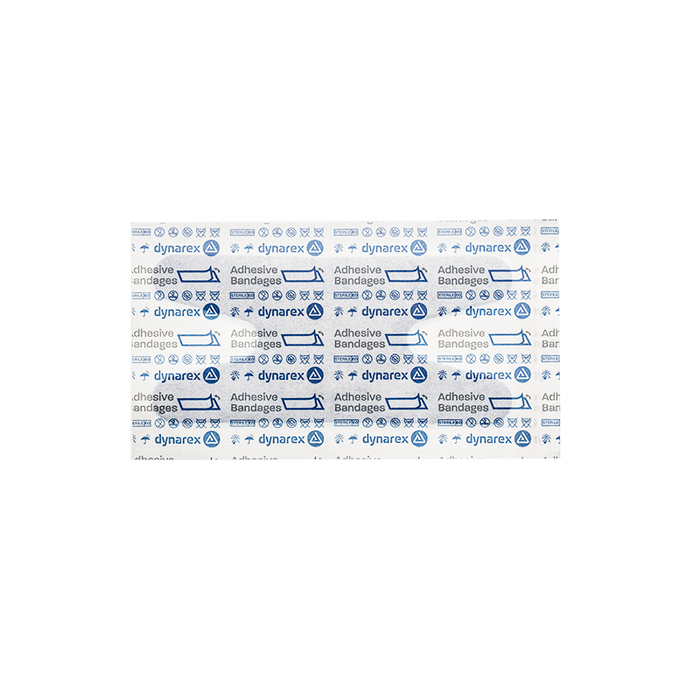 Dynarex Blue Metal Detectable Woven Bandages