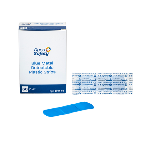 Dynarex Blue Metal Detectable Plastic Strip - 3764-60