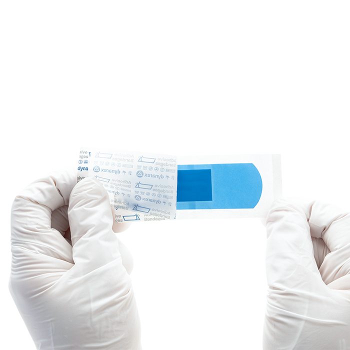 Dynarex Blue Metal Detectable Plastic Strip